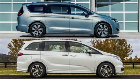 Chrysler pacifica vs honda odyssey. 2023 Honda Odyssey vs 2023 Chrysler Pacifica ... Minivans have space for all your loved ones to spread out on three rows while keeping everyone safe with advanced ... 
