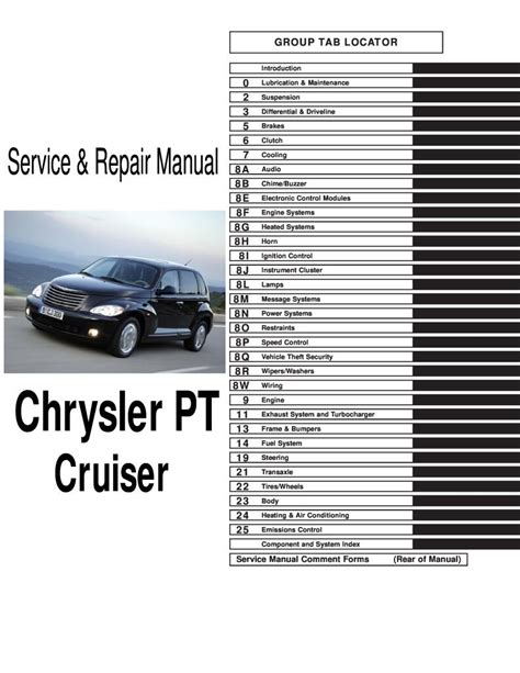 Chrysler pt cruiser owners manual 2003. - Accident prevention manual for business and industry engineering and technology 13th edition.