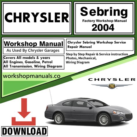 Chrysler sebring service manual repair manuals free. - Spring final exam study guide for biology.
