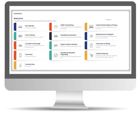 Chrysler vehicle order tracking system.  Company Vehicle Operations Online Or...