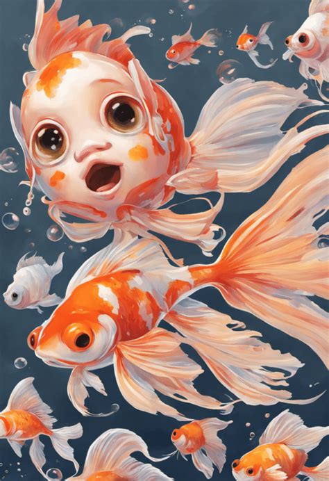 A panda telescope goldfish is a type of goldfish that has a black-and-white coloration. It is named after the giant panda because its colors resemble those of the panda bear. The fish is also sometimes called a Panda Moor or a Panda Oranda. The average size of a panda telescope goldfish is about 10 inches (25 cm).. 