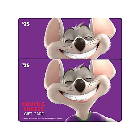 Chuck E Cheese Gift Card Sams Club