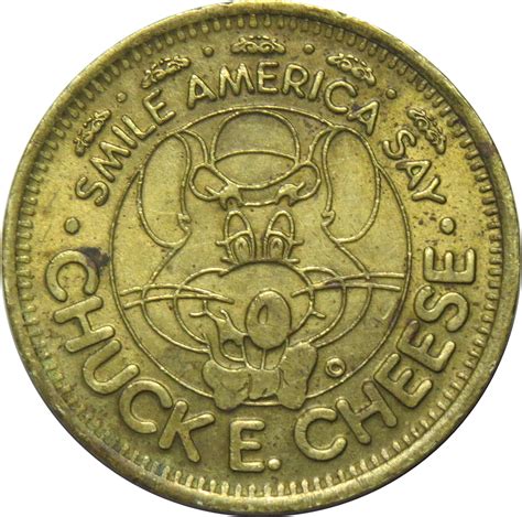 $19.99 tdug5825 (10,536) 100% Buy It Now +$3.50 shipping Sponsored 1 1983 CHUCK E CHEESE TOKEN BRASS Pizza Time Theatre Showbiz 25c play value $4.95 Save up to 25% when you buy more Buy It Now albertxiv (139) 100% Free shipping Sponsored Rare Chuck E. Cheese’s 40th Anniversary Collectible Birthday Token 🌟 Brand New $17.99. 