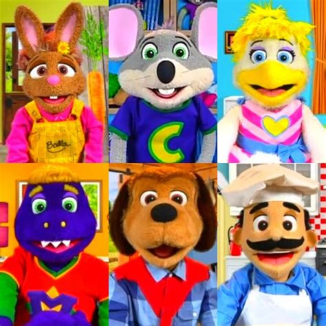 Chuck e cheese friends. Chuck E. Cheese's Characters - Past and Present. Chuck E. Cheese's - Stages and Character Information! 