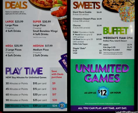 Chuck e cheese play pass prices 2023. Come visit your local Chuck E. Cheese's at 25955 The Old Rd, Stevenson Ranch, CA 91381. ... with each purchase of 60 minutes or more, limit 1 per guest. Must be redeemed on a Wednesday weekday. Activation of Play Pass or Play Band not included. ... Coupon has no cash value and may not be sold, duplicated or altered. Restrictions may apply. Play ... 