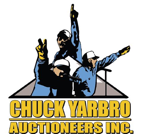 Chuck yarbro. Mar 7, 2024 · Thank you for considering Chuck Yarbro Auctioneers, Inc for your real estate and auction needs. We look forward to the opportunity to work with you and your team to liquidate your quality assets. Our company has a rich history in the Pacific Northwest. We have been in business for over 44 years and are a third generation company. 