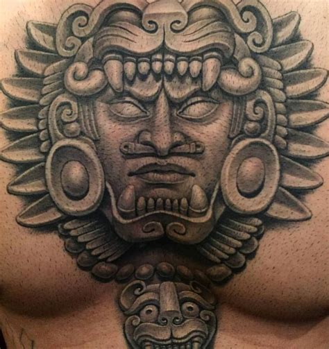 Chuey Quintanar Healed custom original artwork Aztec... Aztec