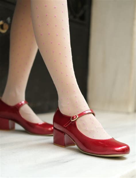 Chunky Red Shoes - Etsy