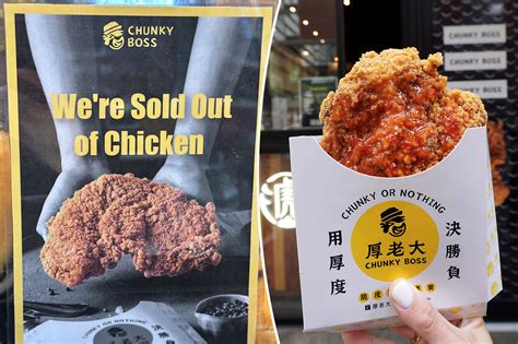 Chunky boss nyc. A beloved Taiwanese fried chicken chain from the Philippines is opening in New York City. Chunky Boss, known for their crispy golden cutlets that are twice as thick and twice as crisp as the standard Taiwanese fried chicken, is opening in midtown at 129 East 45th Street, on Tuesday, April 18. 