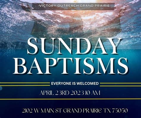 Church Baptism Flyer A3 Psd Template