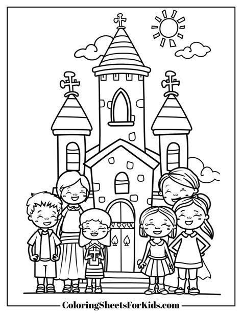 Church Coloring