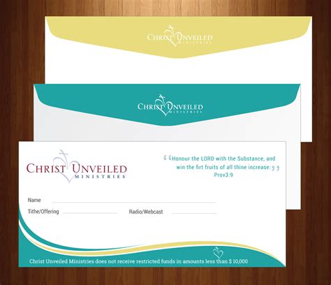 Church Envelope Design Template