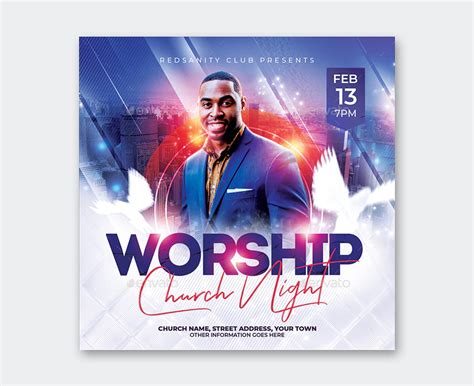 Church Flyer Template PSD • PSD design