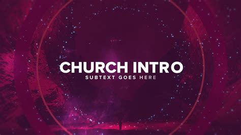 Church Intro Video Templates