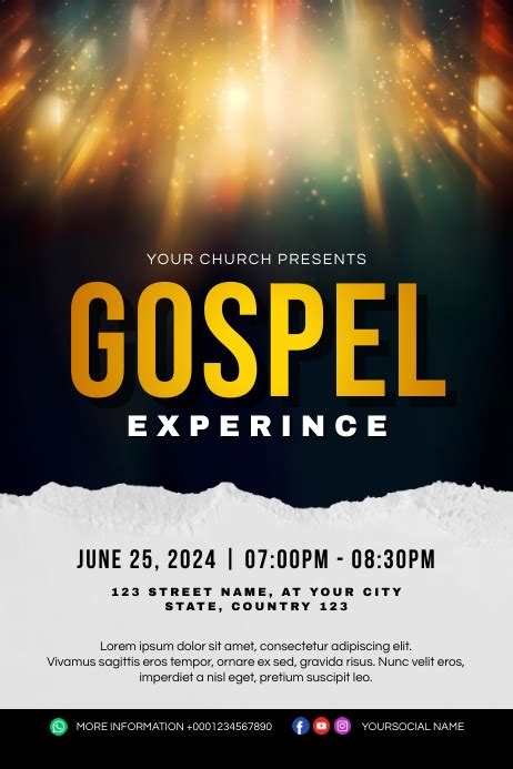 Church Poster Template