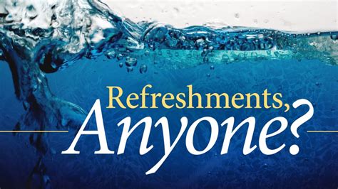 Church Society - Come together for refreshment as we seek