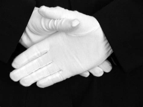 Church Ushers White Gloves