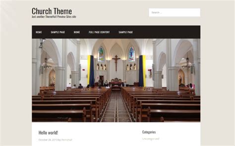 Church WordPress free download by themehall.com - ucwha.org