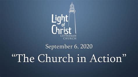 Church in Action - YouTube