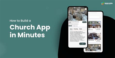 Church mobile app builder How to create a church app with no coding