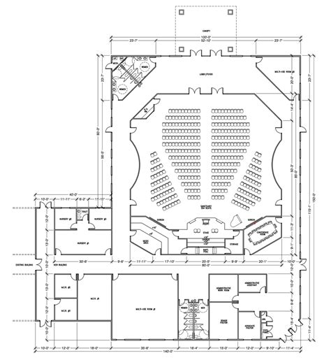 Church plan - draw church plan with archiplain - FREE house plan …