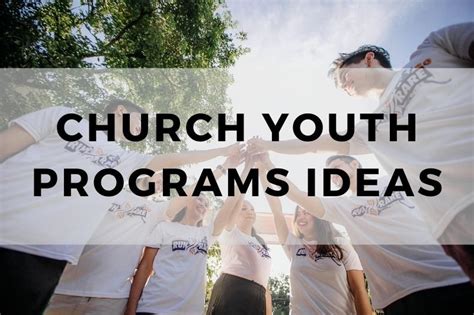 Church youth programs ideas pdf.  Here are 50 Ways your congregation .  The ca...