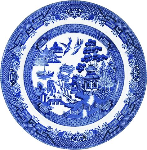 Churchill Blue Willow Fine China Earthenware Side …