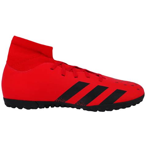 Chuteira Society Adidas Predator Freak 4 - Vermelho+Preto