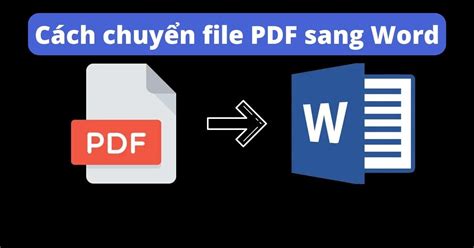 Chuyển đổi PDF sang Word Trình chuyển đổi trực tuyến