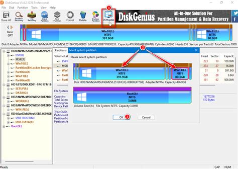 Chuyển Windows sang ổ SSD mới với Partition Guru hay Disk Genius