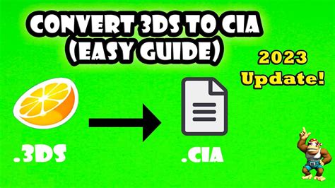 Cia to 3ds. Things To Know About Cia to 3ds. 