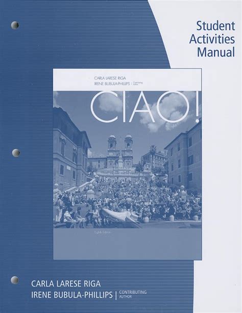 Ciao 8th Edition Workbook Answer