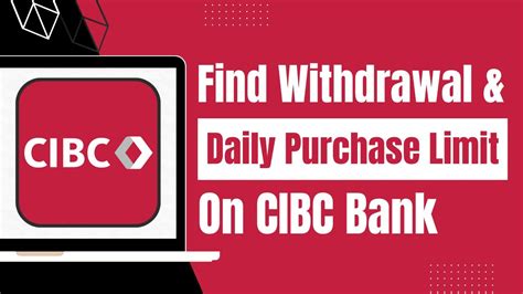 Cibc atm withdrawal limit. Non-CIBC ATM withdrawals: Not applicable. CIBC Global Money Transfer TM, 4: ... Find a branch or ATM for a CIBC banking centre or ATM. Opens a new window in your browser. 