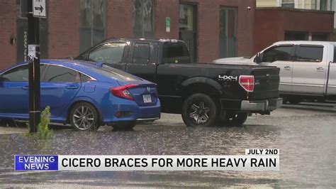 Cicero braces as more heavy rain rolls through