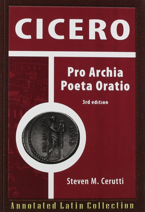 Cicero pro archia poeta oratio edición latina. - Mosbys guide to physical examination 7th edition.