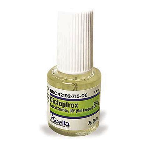 Ciclopirox Topical Solution 8 Nail Lacquer Price