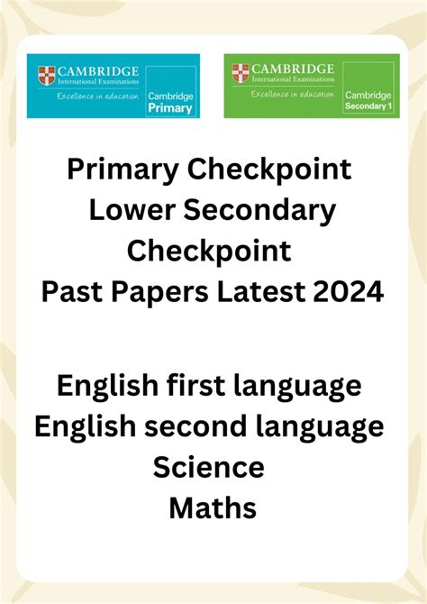 Cie further maths past papers.  Cambridge Checkpoint Past Papers Grade ...