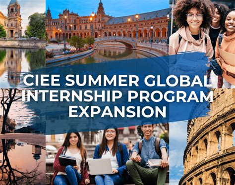 Ciee summer internships. Things To Know About Ciee summer internships. 