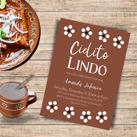 Cielito Lindo Invitation Template Free
