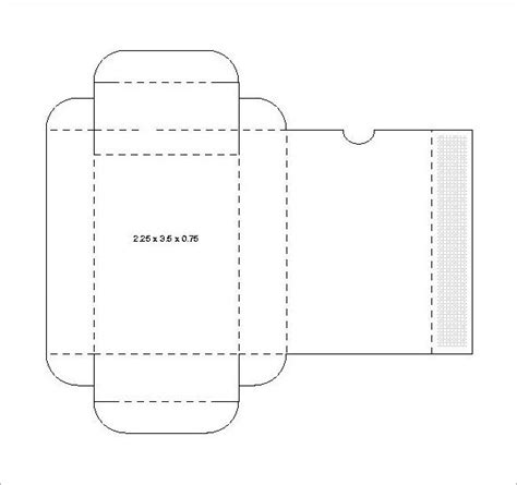 Cigarette Box Template Pdf