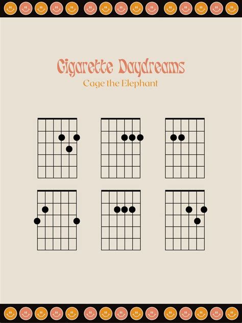 Cigarette daydreams chords. Things To Know About Cigarette daydreams chords. 