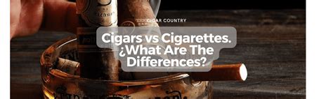 Cigars vs Cigarettes: What Are The Differences? - Cigar Country