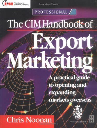 Cim handbook of export marketing chartered institute of marketing paperback. - John deere 350 c repair manual.