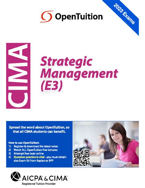 Cima E3 Study Text