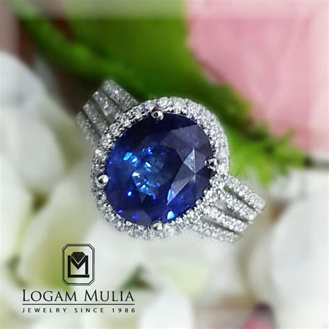 Cincin sapphire original model terbaru