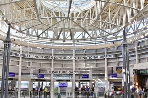 Cincinatti airport. Cincinnati Northern Kentucky International Airport (CVG): 50+ destinations, 6th largest cargo hub in North America, $6.8B annual economic impact. 
