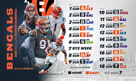 Cincinnati Bengals 2024 season schedule, scores and TV streams in ...