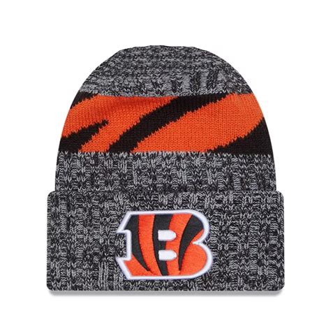 Cincinnati Bengals New Era 2024 Sideline Sport Cuffed Pom Knit Hat ...