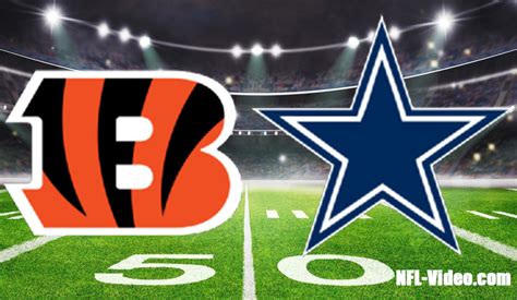 Cincinnati Bengals at Dallas Cowboys - NFL Game Summary