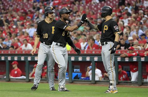 Cincinnati Reds and Pittsburgh Pirates play in game 2 of series